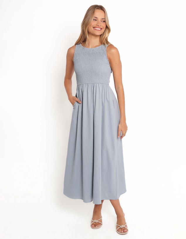 Petal & Pup - Camila Maxi Dress - Blue