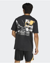 adidas Performance - All Blacks x Marvel T-Shirt Mens