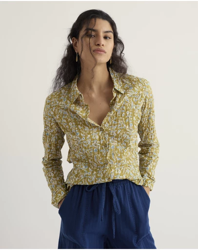 Seasalt - Larissa Shirt in Crinkled Organic Cotton