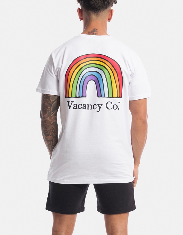 Vacancy Co - Hand-drawn Rainbow Tee