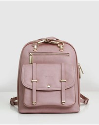Belle & Bloom - 5th Ave Leather Backpack