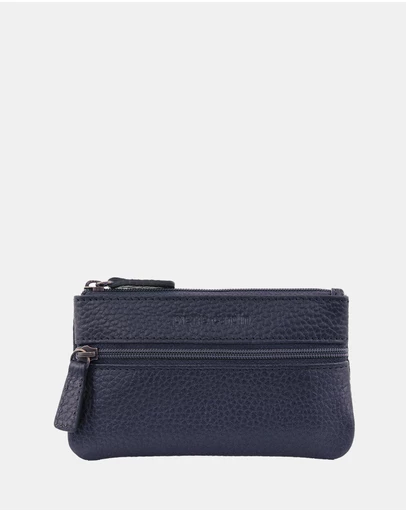 Pierre Cardin - Pierre Cardin Leather Coin Purse/Key Holder