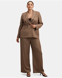 Forever New Curve - Harper Curve Double Breasted Blazer