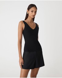 Forcast - Heidi V-Neck Knit Tank