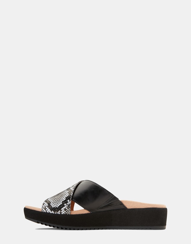 Vionic - Hayden Platform Slide - Natural Snake