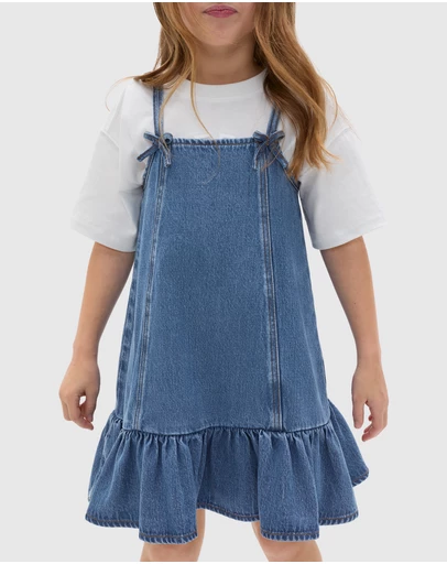 Seed Heritage - Drop Waist Denim Dress