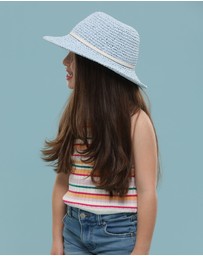 Morgan & Taylor - Mini Rosalie Floppy Hat