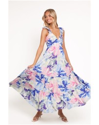 Petal & Pup - Matteah Maxi Dress - Blue Floral