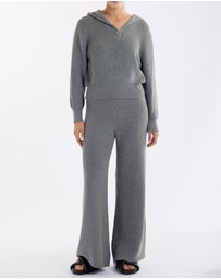 Amelius - Eline Knit Quarter Zip Polo