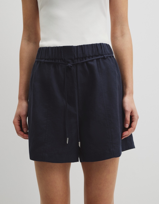 Country Road - Pull On Linen Short