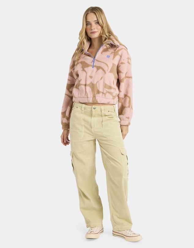 Billabong - Womens Barra Half Zip Pullover