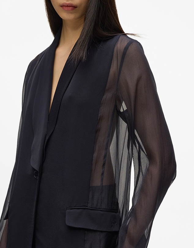 Karl Lagerfeld - Organza Blazer