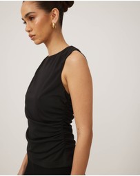 Tussah - Jersey Rouched Top