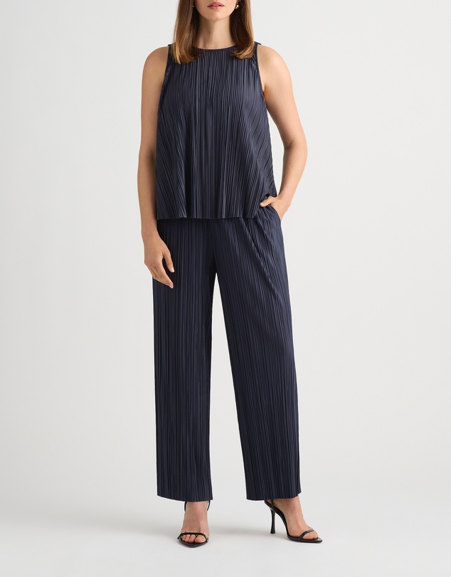 David Lawrence - Tauri Pleat Jersey Pants