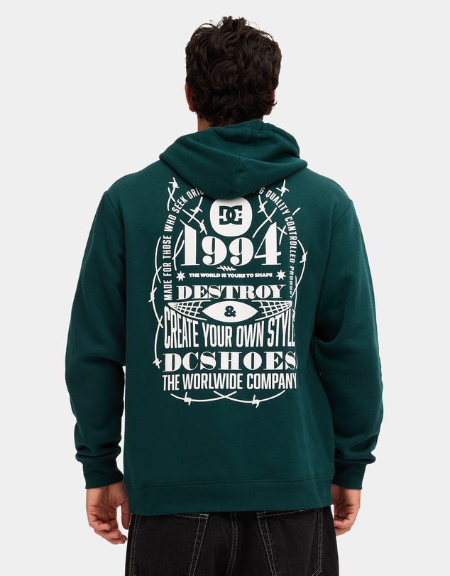 DC Shoes - Mens Shaped Destroy Pullover Hoodie