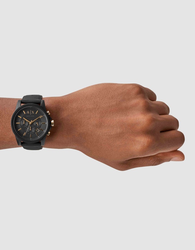 Armani Exchange - Black Chronograph Watch AX7105
