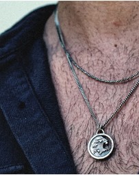 Haze & Glory - ICONIC EXCLUSIVE - Necklace Layer Coin Tide in 925 sterling silver