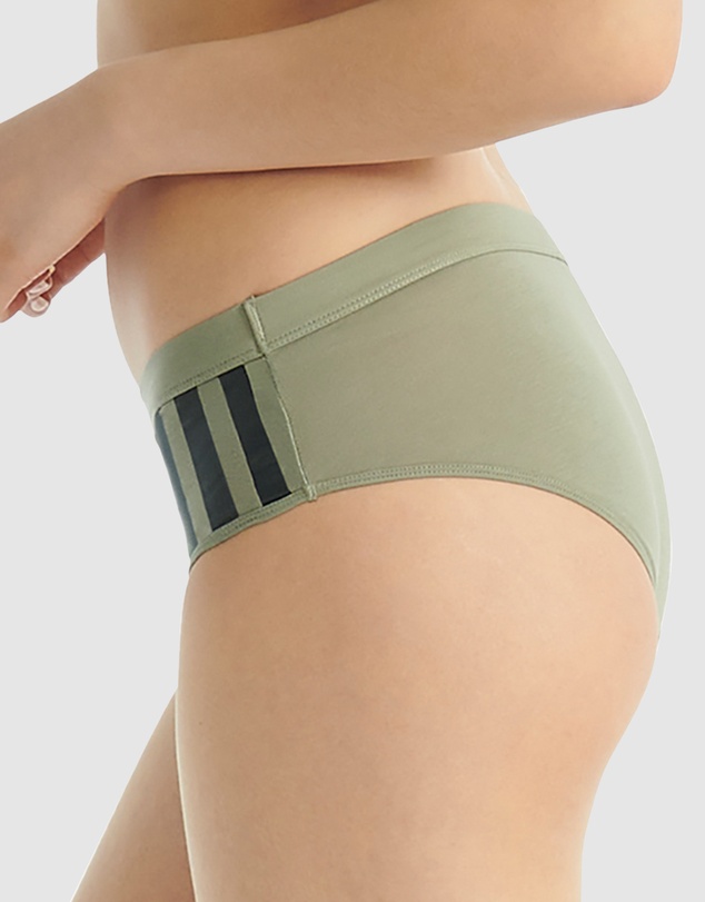 adidas Sportswear - Active Essentials Cotton 3 Stripes Hipster Brief