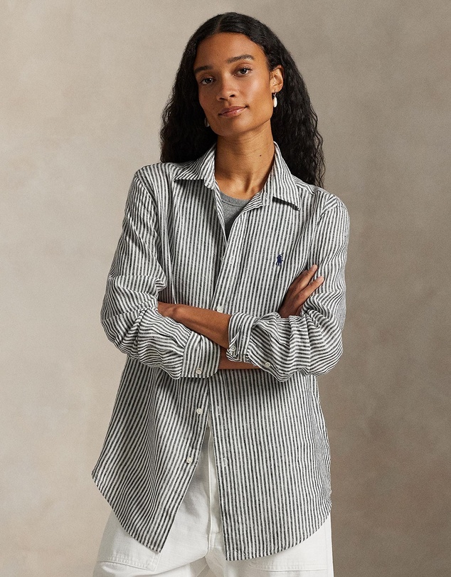 Polo Ralph Lauren - Classic Fit Striped Linen Shirt