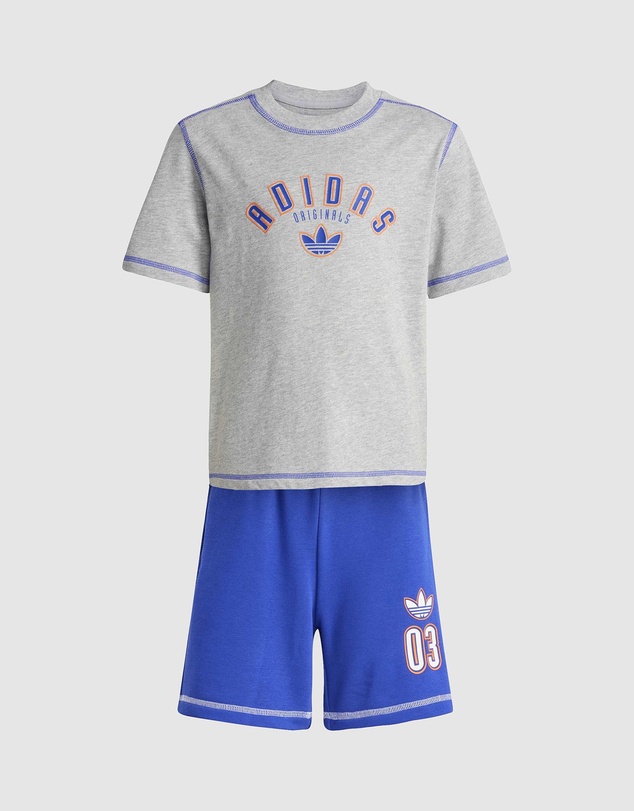 adidas Originals - Shorts and Tee Set - Kids-Teens
