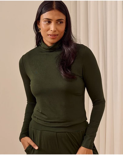 Bamboo Body - Bamboo Turtle Neck
