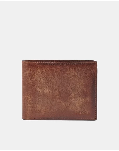 Fossil - Derrick Brown RFID Flip ID Bifold Wallet