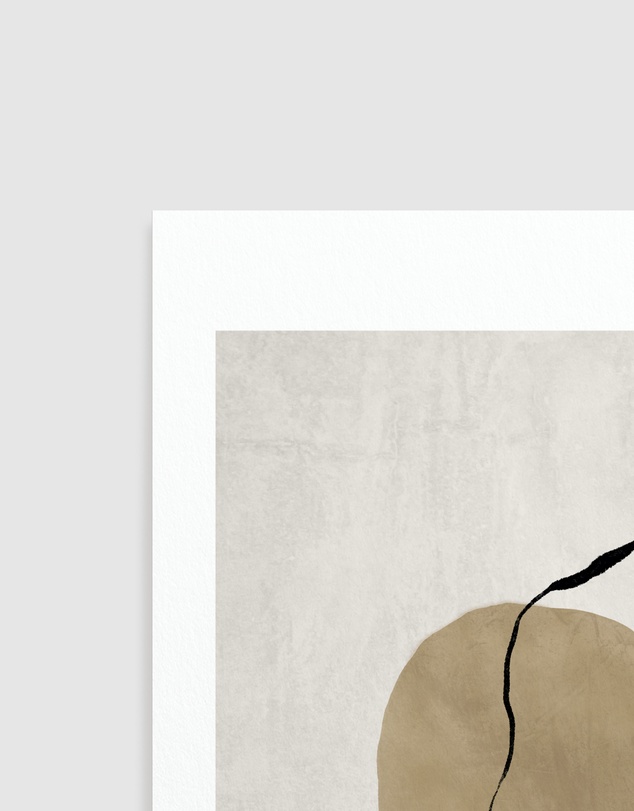Olive et Oriel - Pierre Abstraite II Art Print