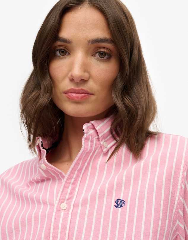 Superdry - Slim Oxford Long Sleeve Shirt