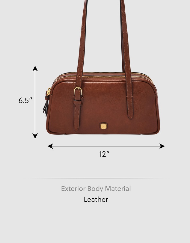Fossil - Danni Brown Shoulder Bag