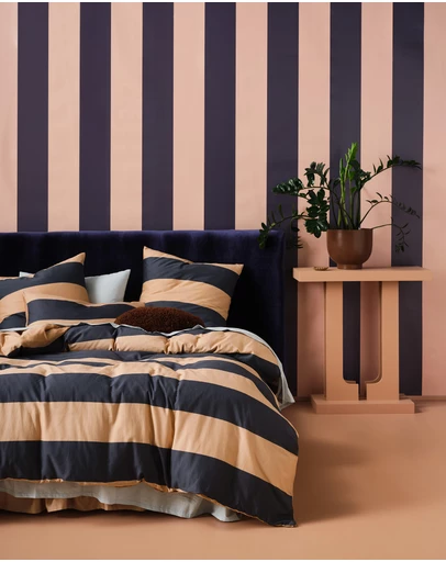 Linen House - Rugby Stripe Quilt Cover Set