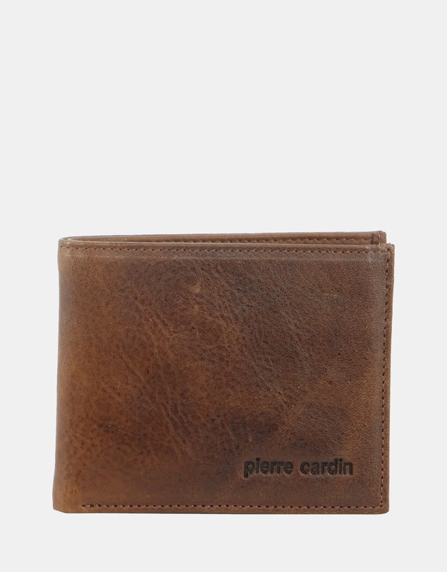 Pierre Cardin - Pierre Cardin Italian Leather Bi-Fold Men's Wallet