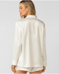 Lorna Jane - Sweet Dreams Satin Long Sleeve Shirt