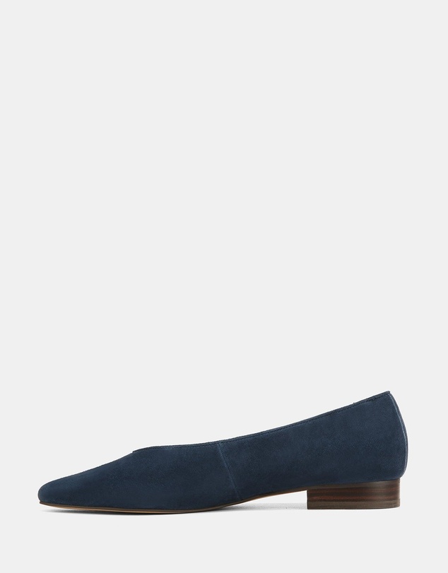 Wittner - Calio Casual Flats Navy Suede