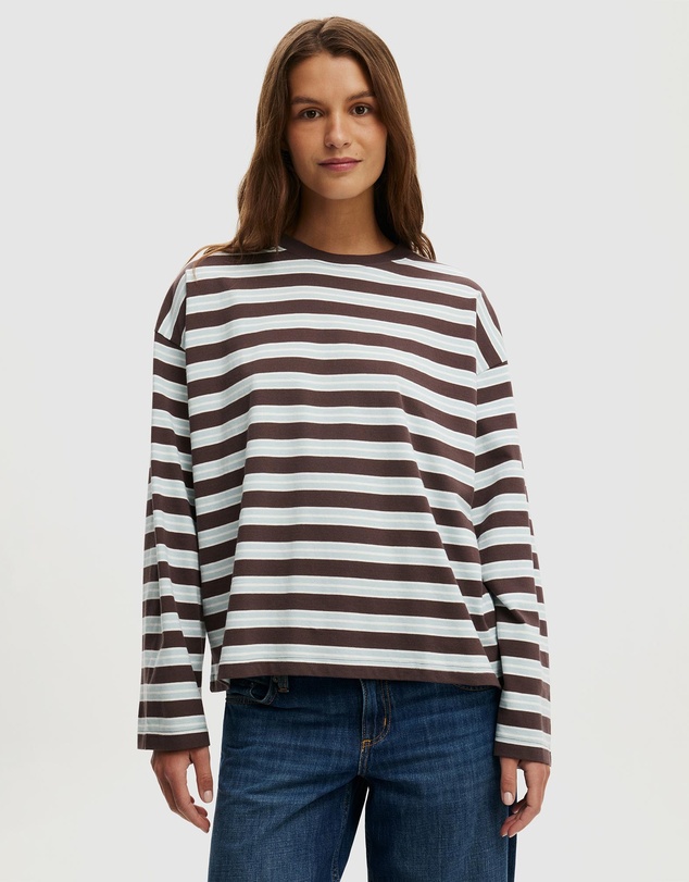 Cotton On - Boxy LS Top