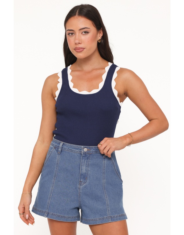 Petal & Pup - Carlina Denim Shorts - Medium Wash