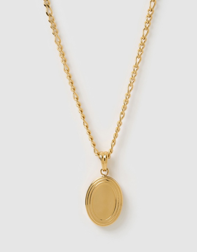Arms Of Eve - Classic Gold Locket Necklace