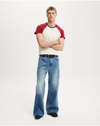 Cotton On - Baggy Bootcut Jean