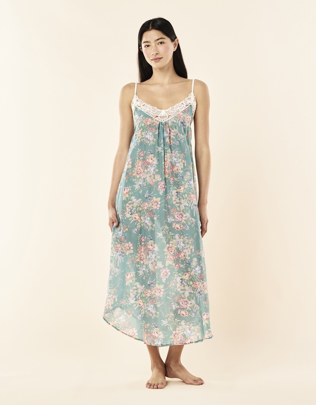 Papinelle - Elise Lace Front Maxi Nightie
