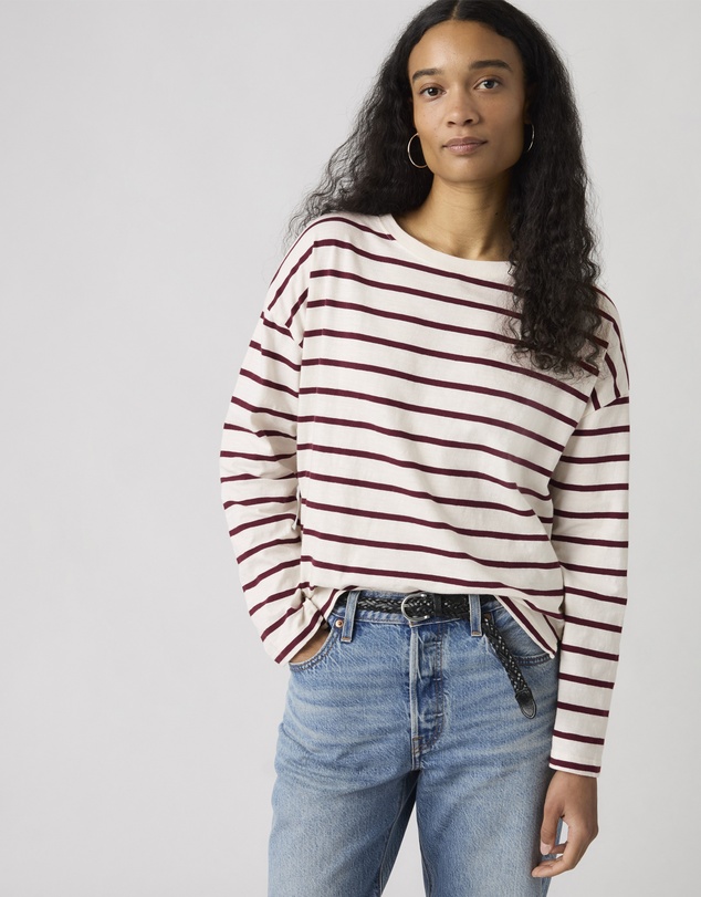 Levi's - Julie Slub Long Sleeve T-Shirt