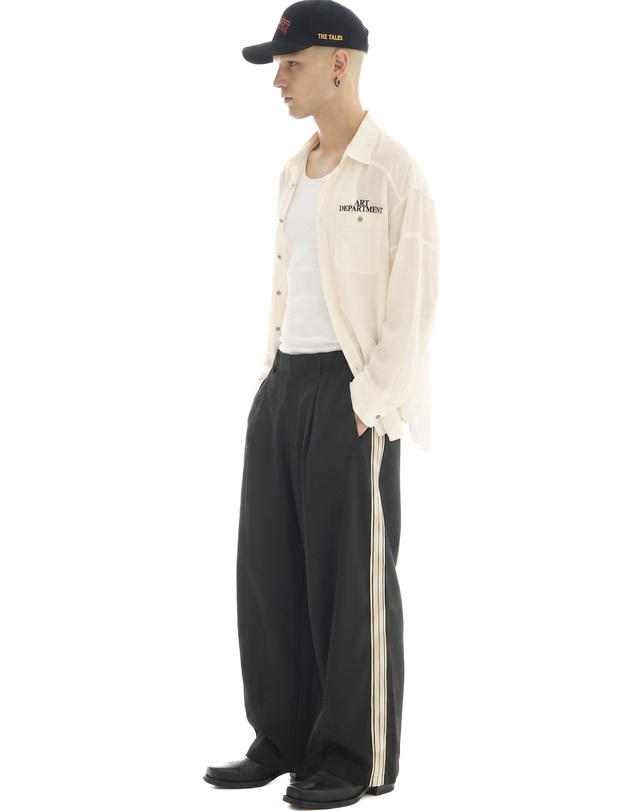 THE TALES - The Tales Harajuku Black Track Pant