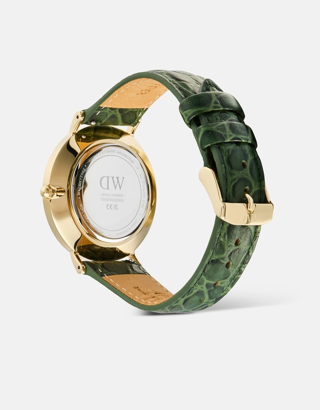 Daniel Wellington - Classic 40mm Roman Numerals Date Croc Belly
