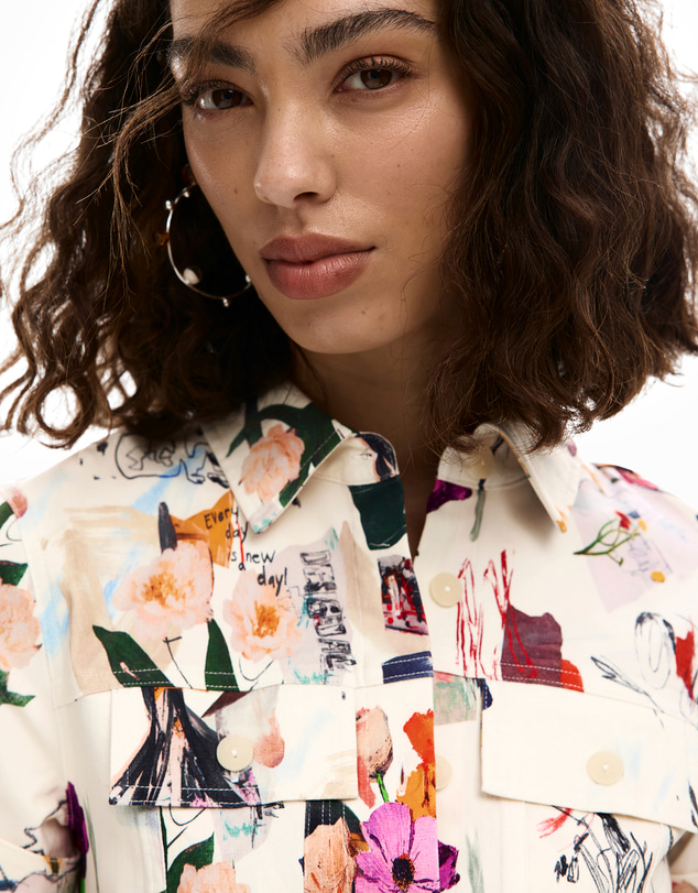 Desigual - Collage short dress