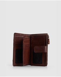 Evity - Ava Leather Medium Tab Wallet
