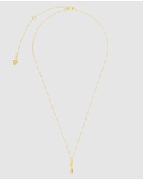 Wanderlust + Co - Alphabet Bubble Pendant Necklace - Letter I