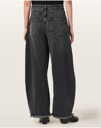 AllSaints - Payton Barrel Leg Denim Jeans