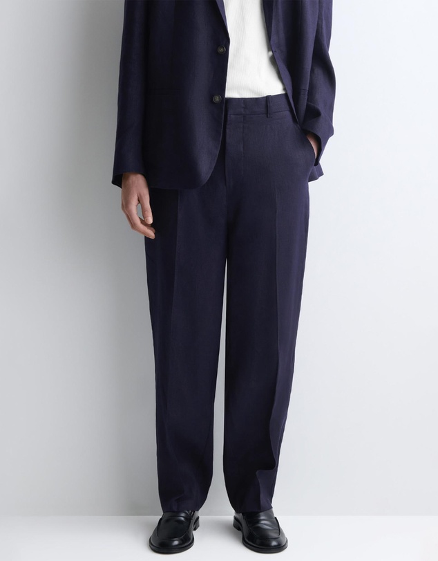 COS - Relaxed Linen Tapered Trousers