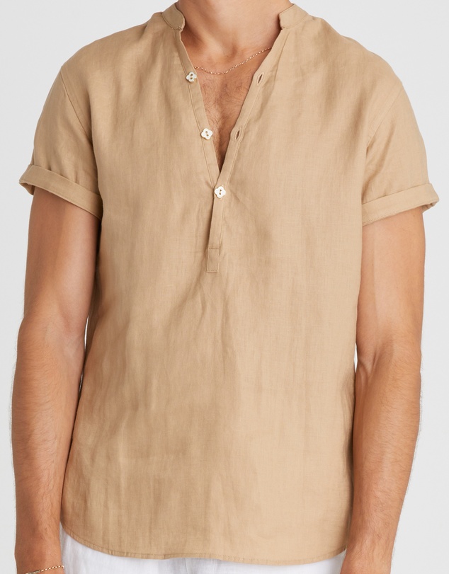 Aqua Blu Australia - Caramel Aaron Shirt