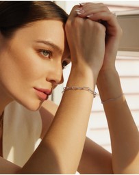 Ania Haie - Silver Bold Chunky Chain Bracelet