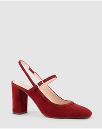 Edward Meller - CECELIA85 Block Heel Slingback Pump