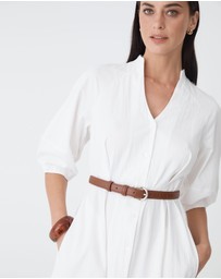 Forcast - Alma Leather Belt